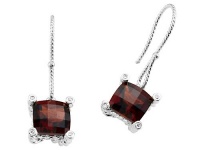 Genuine Garnet Earrings by Effy Collection® LIFETIME WARRANTY Genuine Garnet Earrings by Effy Collection® LIFETIME WARRANTY