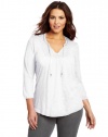 Lucky Brand Women's Plus-Size Camille Top