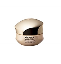 An ultra-rich, age-defying cream that visibly improves the appearance of all types of eye-area wrinkles from inner corner creases and under eye wrinkles to crow's feet, lid creases and under eye vertical lines. The WrinkleResist24 signature ingredients prevent future wrinkles and repair existing wrinkles. Contains Burnet Extract, to revitalize cells and counteract loss of firmness.Developed with advanced Shiseido technology and ingredients including Super Bio Hyaluronic Acid N for intense moisture and Hydroxyproline to promote collagen production. An ultra-rich, age-defying cream that visibly improves the appearance of all types of eye-area wrinkles from inner corner creases and under eye wrinkles to crow's feet, lid creases and under eye vertical lines. The WrinkleResist24 signature ingredients prevent future wrinkles and repair existing wrinkles. Contains Burnet Extract, to revitalize cells and counteract loss of firmness.Developed with advanced Shiseido technology and ingredients including Super Bio Hyaluronic Acid N for intense moisture and Hydroxyproline to promote collagen production.