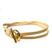 Gorjana Graham Neutral Leather Studded Wrap Natural Gorjana Graham Neutral Leather Studded Wrap Natural