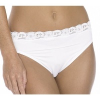 Warner's Scoops Microfiber Hi-Cut Brief Panty Warner's Scoops Microfiber Hi-Cut Brief Panty