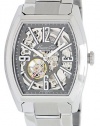 Kenneth Cole New York Men's KC9033 Barrel Automatic Gunmetal Dial Watch