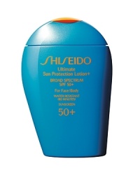 A highly nourishing sunscreen lotion for the face and body with UVA/UVB Broad Spectrum Protection, which defends against powerful rays that cause sunburn, cell damage and premature signs of aging. - Smooths on evenly with no sticky or filmy feeling. Invisible on skin even after repeated applications. - Contains Super-Veil 360 for extreme outer protection. The new technology allows sunscreen to fit perfectly on the uneven surface of the skin, providing high protection from UV rays at all angles. - Contains Profense CEL (for inner protection)-a new ingredient protecting cells and DNA from UV damage by controlling enzyme activity, which is the cause of future uneven skin tone and wrinkles. - Very water-resistant-up to 80 minutes. - Transparent finish. - Perspiration-resistant and sand-proof. A highly nourishing sunscreen lotion for the face and body with UVA/UVB Broad Spectrum Protection, which defends against powerful rays that cause sunburn, cell damage and premature signs of aging. - Smooths on evenly with no sticky or filmy feeling. Invisible on skin even after repeated applications. - Contains Super-Veil 360 for extreme outer protection. The new technology allows sunscreen to fit perfectly on the uneven surface of the skin, providing high protection from UV rays at all angles. - Contains Profense CEL (for inner protection)-a new ingredient protecting cells and DNA from UV damage by controlling enzyme activity, which is the cause of future uneven skin tone and wrinkles. - Very water-resistant-up to 80 minutes. - Transparent finish. - Perspiration-resistant and sand-proof.