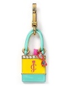 Put a beach-chic spin on your favorite accessory with this bright charm from Juicy Couture. Whether you're seaside or in the city, this piece adds a tropical touch.