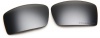 Oakley Gascan S 16-505 Iridium Rimless Sunglasses,Multi Frame/Black Lens,One Size