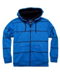 Add a bolt of blue to the concrete jungle with this hoodie from Univibe. Add a bolt of blue to the concrete jungle with this hoodie from Univibe.