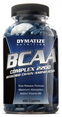 Dymatize Nutrition BCAA Complex 2200, 400 Caplets Dymatize Nutrition BCAA Complex 2200, 400 Caplets
