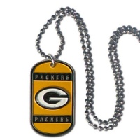 NFL Green Bay Packers Dog Tag Necklace NFL Green Bay Packers Dog Tag Necklace
