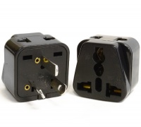 OREI 2 in 1 USA to Australia/China Adapter Plug - 2 Pack, Black OREI 2 in 1 USA to Australia/China Adapter Plug - 2 Pack, Black