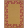 Oriental Weavers Sphinx Lanai Beige/Red Palm Trees Rug 3'7 x 5'6