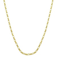 18 Karat Yellow Gold Long Box Chain (18 inch)