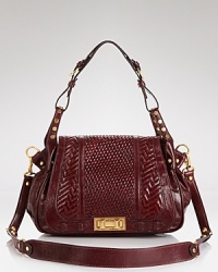 Fall hard and fast for the clean lines and perfect proportions of this Rebecca Minkoff leather satchel. It's one to love now and forever. Fall hard and fast for the clean lines and perfect proportions of this Rebecca Minkoff leather satchel. It's one to love now and forever.