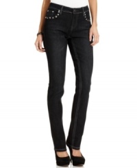 The perfect pair of petite black denim that you'll live in on the weekends, from Earl Jeans. The perfect pair of petite black denim that you'll live in on the weekends, from Earl Jeans.
