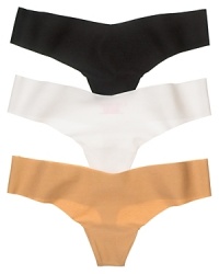 A seamless, lightweight cotton thong with a slight v-shaped front and back. Style #CCT09BX A seamless, lightweight cotton thong with a slight v-shaped front and back. Style #CCT09BX