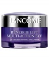 Introducing Super Lifting partners from the #1 Anti-Aging franchise. With time, alterations in the skin's structure can affect firmness causing the skin to lose its youthful quality. A visible improvement in skin tightening helps restore skin's youthful look. Rénergie Lift Multi-Action features Multi-Tension technology, designed to target skin layers.* Results: Immediately, the eye contour looks supple and feels smoother. In 4 weeks, the skin around the eyes seems lifted, firmer and denser as if under tension. Wrinkles are visibly smoothed, bags look deflated, dark circles appear faded. The eye contour looks visibly more radiant and younger.