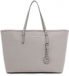 MICHAEL Michael Kors Jet Set Medium Travel Tote (Pearl)