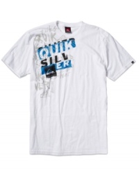 Ride the style wave with this rad Quiksilver logo tee.