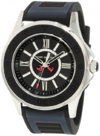 Juicy Couture Women's 1900875 Rich Girl Black Jelly Strap Watch Juicy Couture Women's 1900875 Rich Girl Black Jelly Strap Watch