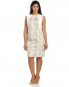 Calvin Klein Women's Plus-Size Seamed Sheath Dress