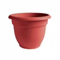 Fiskars 20-56508BR 8-Inch Ariana with Self-Watering Disk, Brick Fiskars 20-56508BR 8-Inch Ariana with Self-Watering Disk, Brick