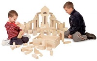 Melissa & Doug 60-Piece Standard Unit Blocks Melissa & Doug 60-Piece Standard Unit Blocks