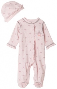 Little Me Little Princess Footie, Pink Multi, 6 Months Little Me Little Princess Footie, Pink Multi, 6 Months