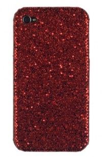 Red Sparkles Case for Apple iPhone 4, 4S (AT&T, Verizon, Sprint) Red Sparkles Case for Apple iPhone 4, 4S (AT&T, Verizon, Sprint)