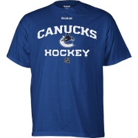 Reebok Vancouver Canucks Center Ice Authentic Locker Hockey T-shirt