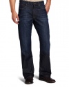 Lucky Brand Mens Men's 181 Relaxed Mid Rise Straight Leg Jean