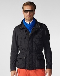 Ideal for exploring the great outdoors, the rugged field jacket is constructed from diamond-quilted taffeta with 60 grams of lightweight filling for warmth and comfort in a range of conditions. Ideal for exploring the great outdoors, the rugged field jacket is constructed from diamond-quilted taffeta with 60 grams of lightweight filling for warmth and comfort in a range of conditions.