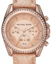 Michael Kors Blair Ladies Chronograph Rose Gold Women's Watch