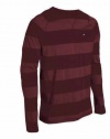 DC Shoes Men's Green Haven Long Sleeve Shirt Maroon 55830060-PRY