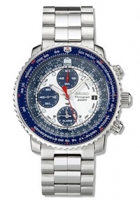 Seiko Men's SNA413 Flight Computer Chronograph Watch