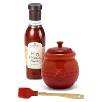 Le Creuset Artisinal Gift Sets BBQ Pot and Stonewall Kitchen BBQ Sauce Gift Set Le Creuset Artisinal Gift Sets BBQ Pot and Stonewall Kitchen BBQ Sauce Gift Set
