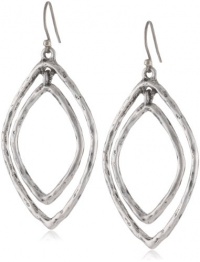 Lucky Brand Silver Double Oblong Hoop Earrings Lucky Brand Silver Double Oblong Hoop Earrings