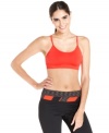 Get toned in this fashionable and functional sports bra from Ideology! Its seamless construction offers comfort and support for your workout routine.