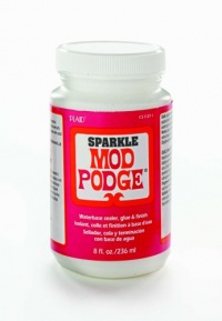Mod Podge CS11211 8-Ounce Glue, Sparkle Mod Podge CS11211 8-Ounce Glue, Sparkle
