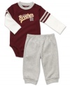 On deck! Little brother will be ready to go to bat in this sporty bodysuit and pant set from Carter's.