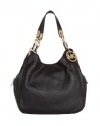 Michael Kors Fulton Large Shoulder Tote BLACK