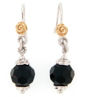 Meredith Leigh Sterling Silver Onyx Dangle Earrings Meredith Leigh Sterling Silver Onyx Dangle Earrings