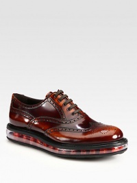 Heritage-inspired style with details from the active world, in impeccably detailed spazzolato leather.Leather upperLeather liningRubber soleMade in Italy Heritage-inspired style with details from the active world, in impeccably detailed spazzolato leather.Leather upperLeather liningRubber soleMade in Italy