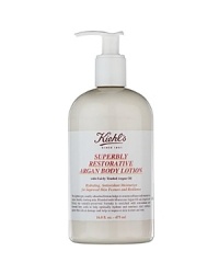 This lightweight, readily-absorbed lotion helps to restore softness and tonicity for radiant, healthy-looking skin. Blended with Moroccan Argan Oil and Argan Leaf Extract, this naturally-preserved formula is enriched with antioxidants and essential fatty acids to help optimally hydrate and reinforce skin's defenses against free-radical damage and help to improve skin's texture and tone. This lightweight, readily-absorbed lotion helps to restore softness and tonicity for radiant, healthy-looking skin. Blended with Moroccan Argan Oil and Argan Leaf Extract, this naturally-preserved formula is enriched with antioxidants and essential fatty acids to help optimally hydrate and reinforce skin's defenses against free-radical damage and help to improve skin's texture and tone.