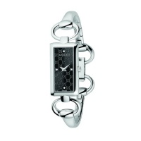 Gucci Women's YA119506 Tornabuoni Rectangle Black Dial Watch Gucci Women's YA119506 Tornabuoni Rectangle Black Dial Watch