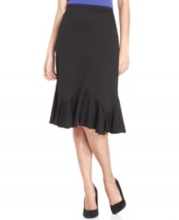 Update your wardrobe with this ruffled skirt from Elementz. It pairs perfectly with anything from printed blouses to lightweight sweaters. Update your wardrobe with this ruffled skirt from Elementz. It pairs perfectly with anything from printed blouses to lightweight sweaters.