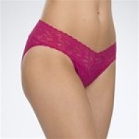 Hanky Panky Signature Lace V-kini, X-LARGE, Black Hanky Panky Signature Lace V-kini, X-LARGE, Black