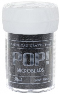 American Crafts Microbeads, Black American Crafts Microbeads, Black