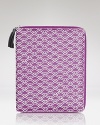 Get plugged in: DIANE von FURSTENBERG crafts this iPad 2 case in printed leather, perfect for the busy girl about town.