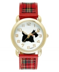 This darling watch from Charter Club will be your new best friend with a Scotty dog design and charming plaid pattern. This darling watch from Charter Club will be your new best friend with a Scotty dog design and charming plaid pattern.