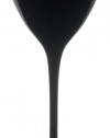 Artland Midnight Black 11-Ounce Stemmed Goblets, Set of 4