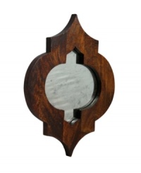 Look to other people and places for inspiration with the wooden Moroccan Pattern mirror from Regina Andrew. Look to other people and places for inspiration with the wooden Moroccan Pattern mirror from Regina Andrew.